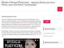 Tablet Screenshot of bbclinic.pl